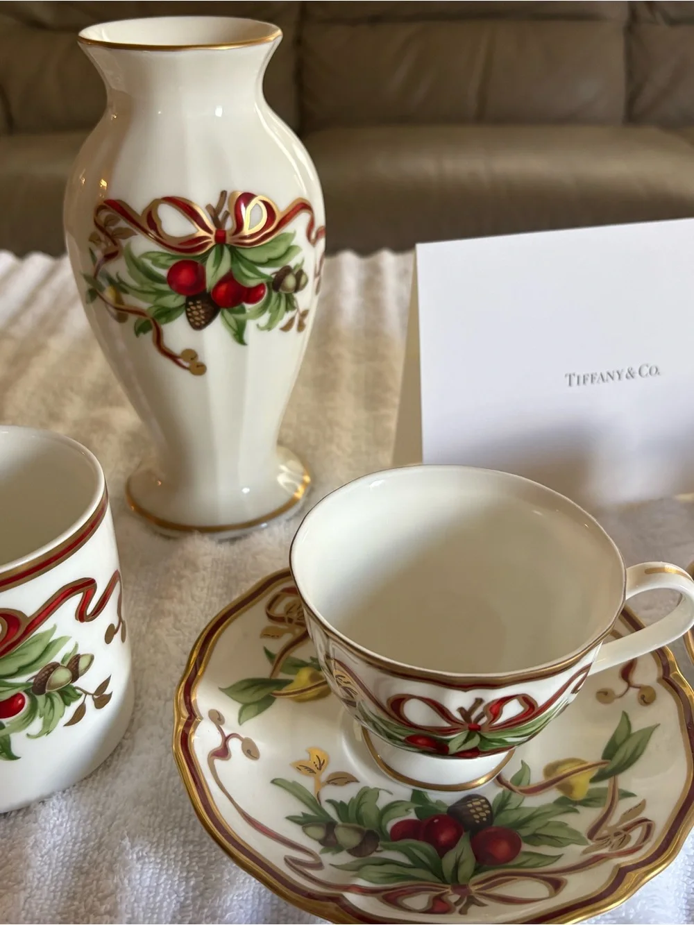 Rare VTG Tiffany & Co Holiday retired Christmas collection